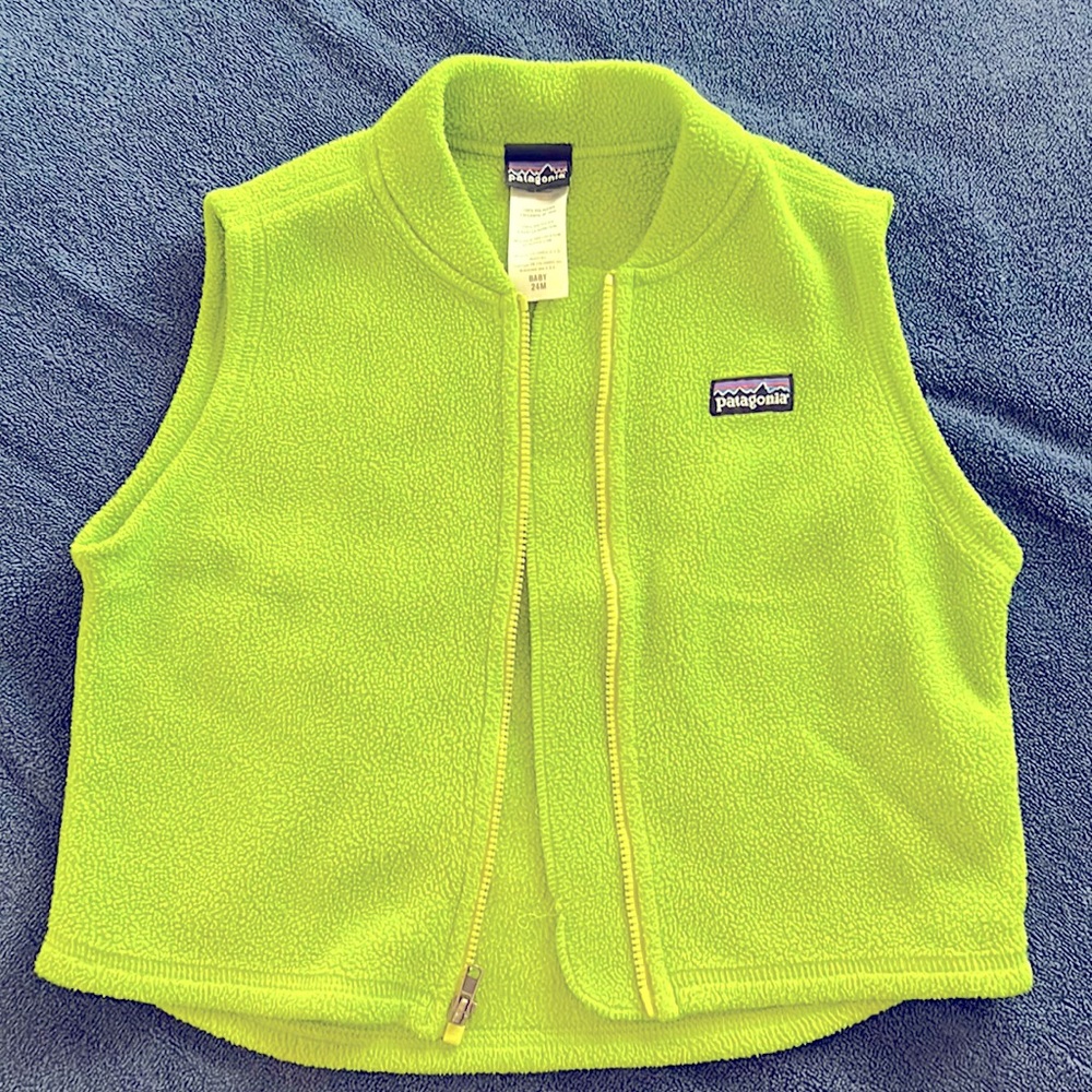 Patagonia infant vest.